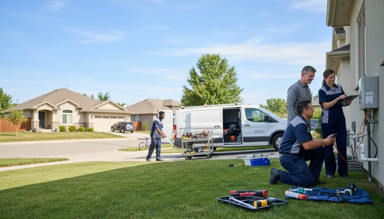 Tankless water heater service in Kimball, SD